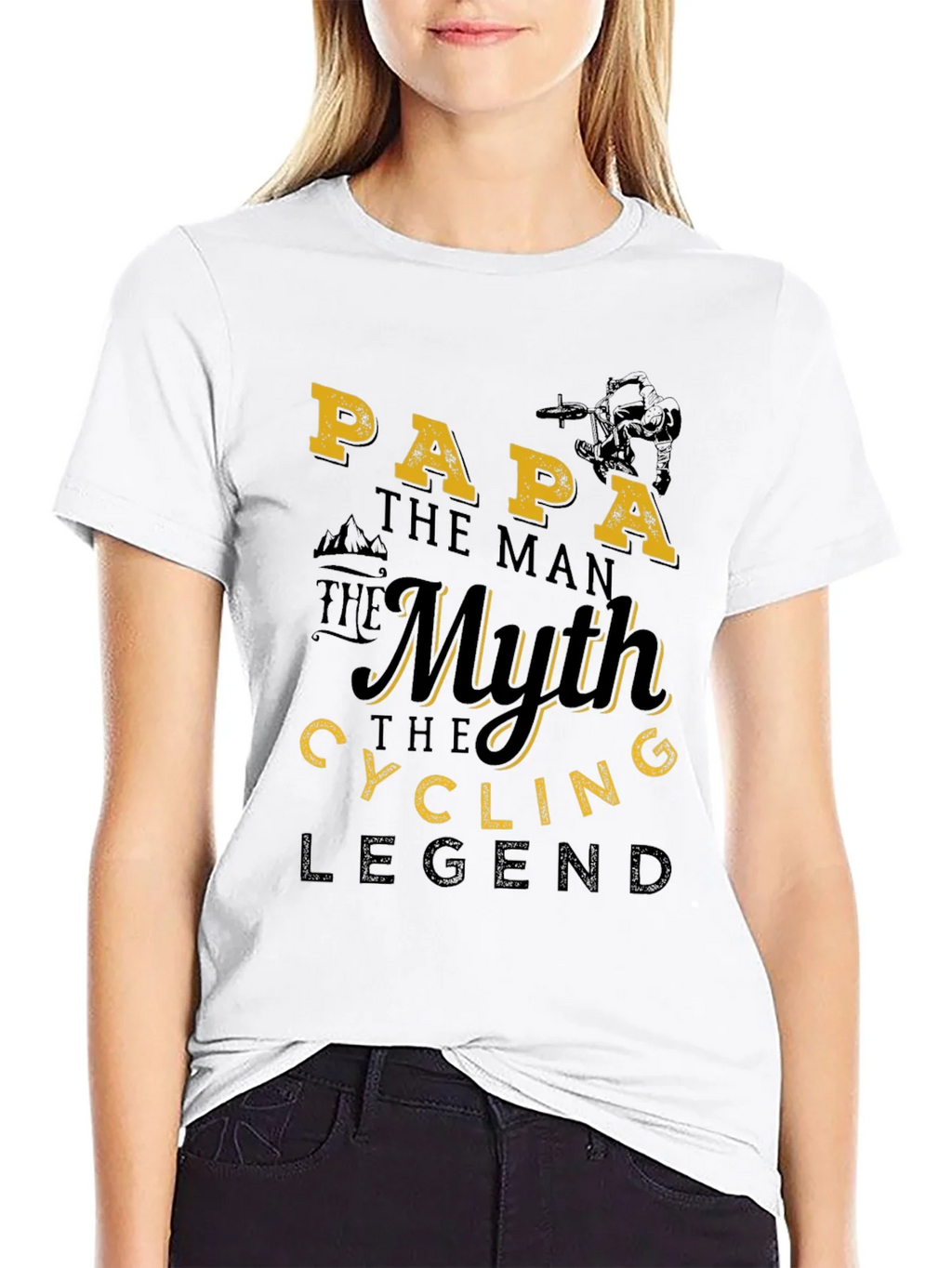 Papa Cycling Legend T-Shirt - Gift for Cyclists product image 8