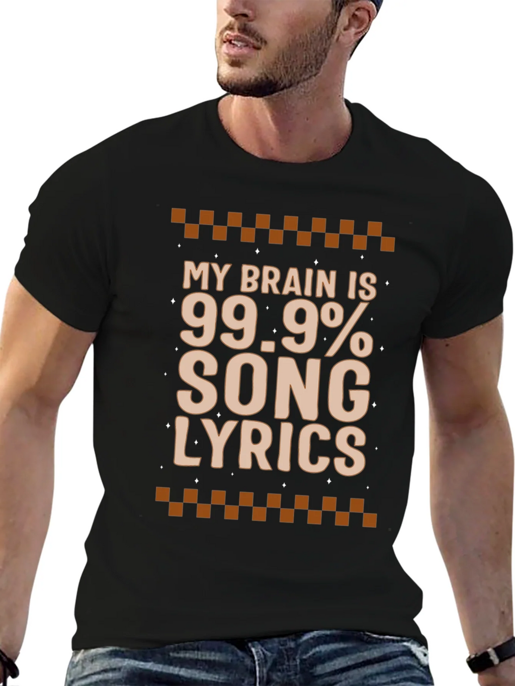 Song Lyrics T-Shirt - Funny Music Lover Tee product image 6