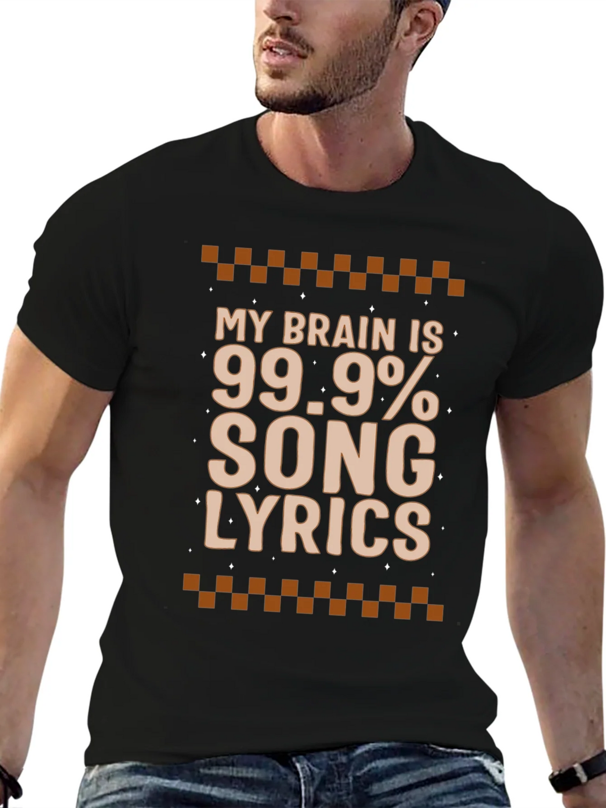 Song Lyrics T-Shirt - Funny Music Lover Tee product image 6