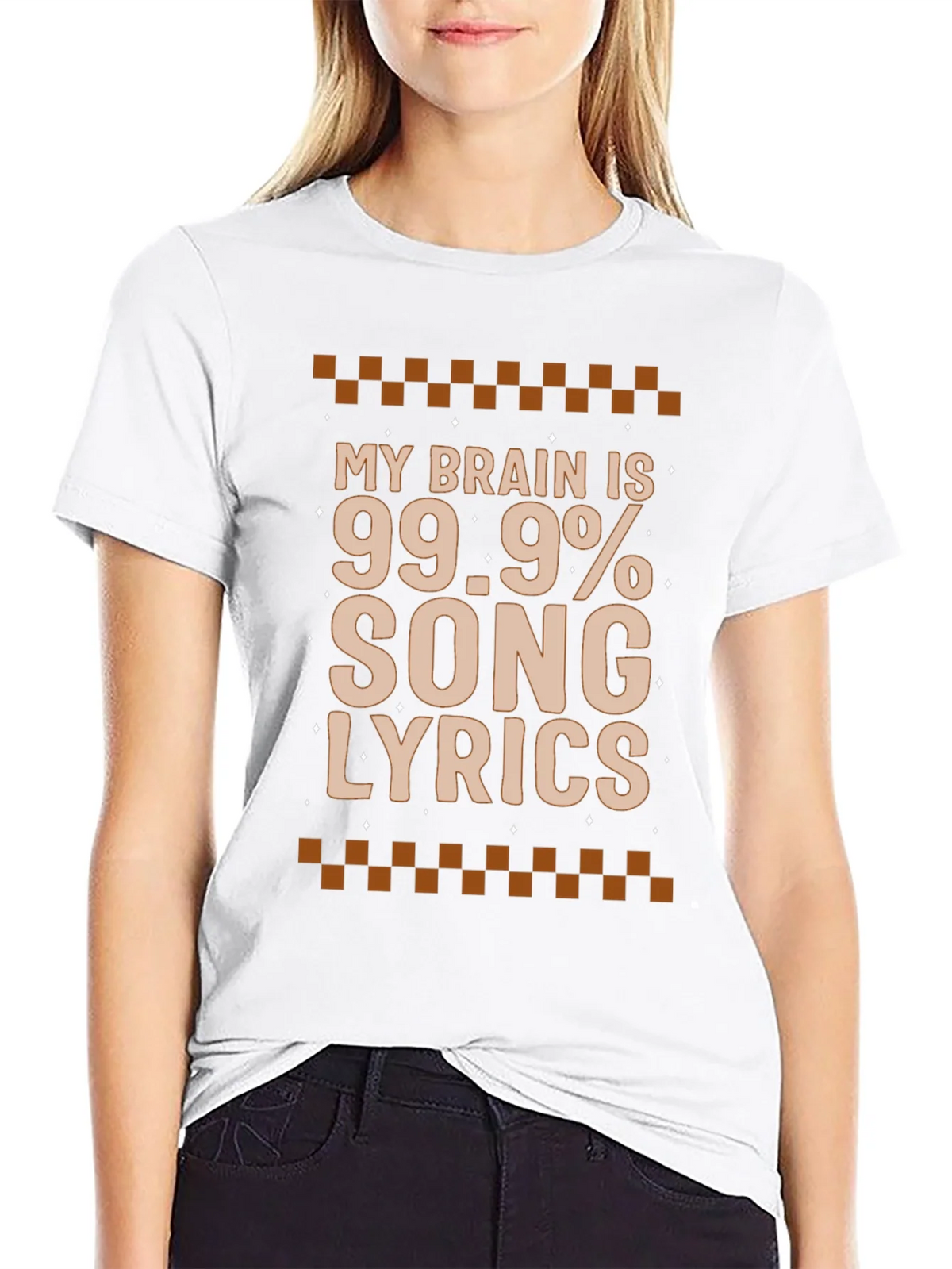 Song Lyrics T-Shirt - Funny Music Lover Tee product image 8