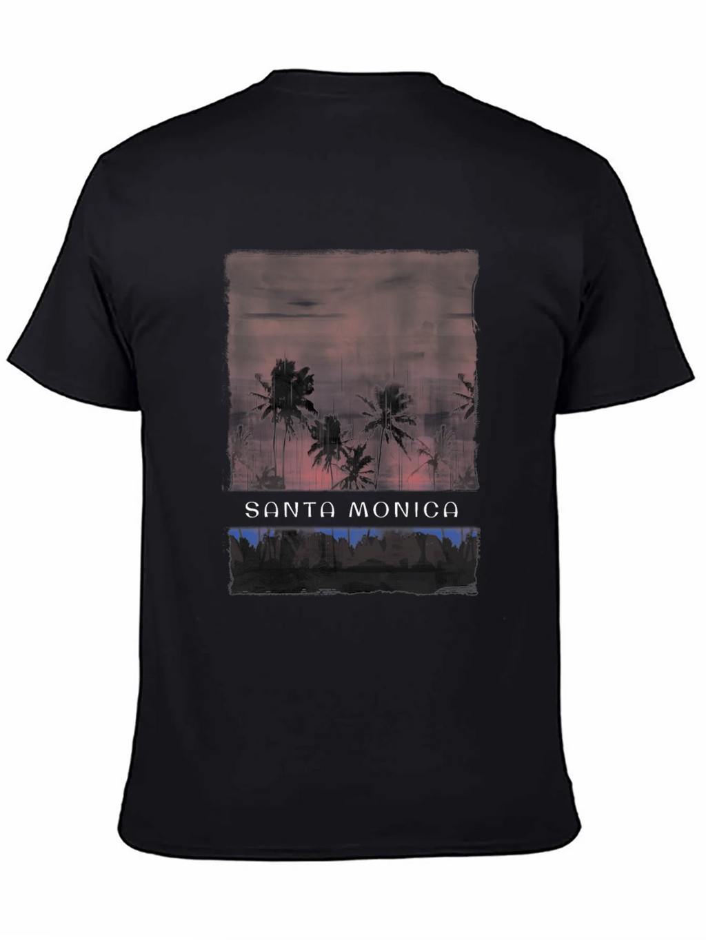 Santa Monica Palm Tree Graphic Tee product image 4