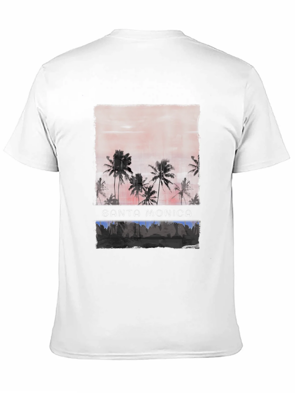 Santa Monica Palm Tree Graphic Tee product image 10