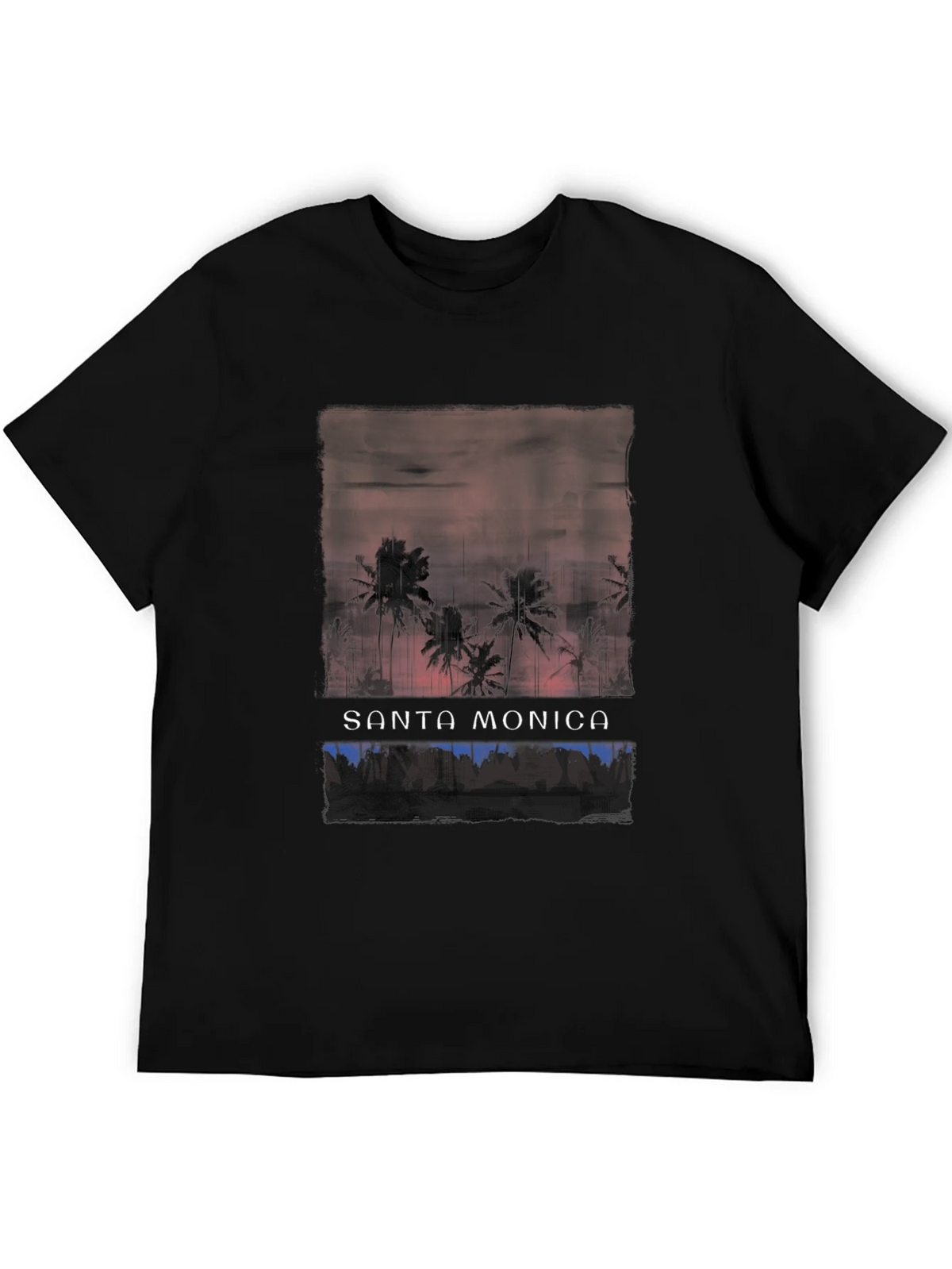 Santa Monica Palm Tree Graphic Tee product image 5