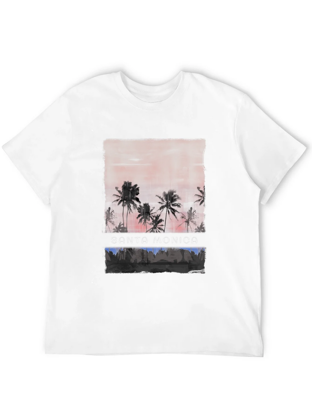 Santa Monica Palm Tree Graphic Tee product image 11
