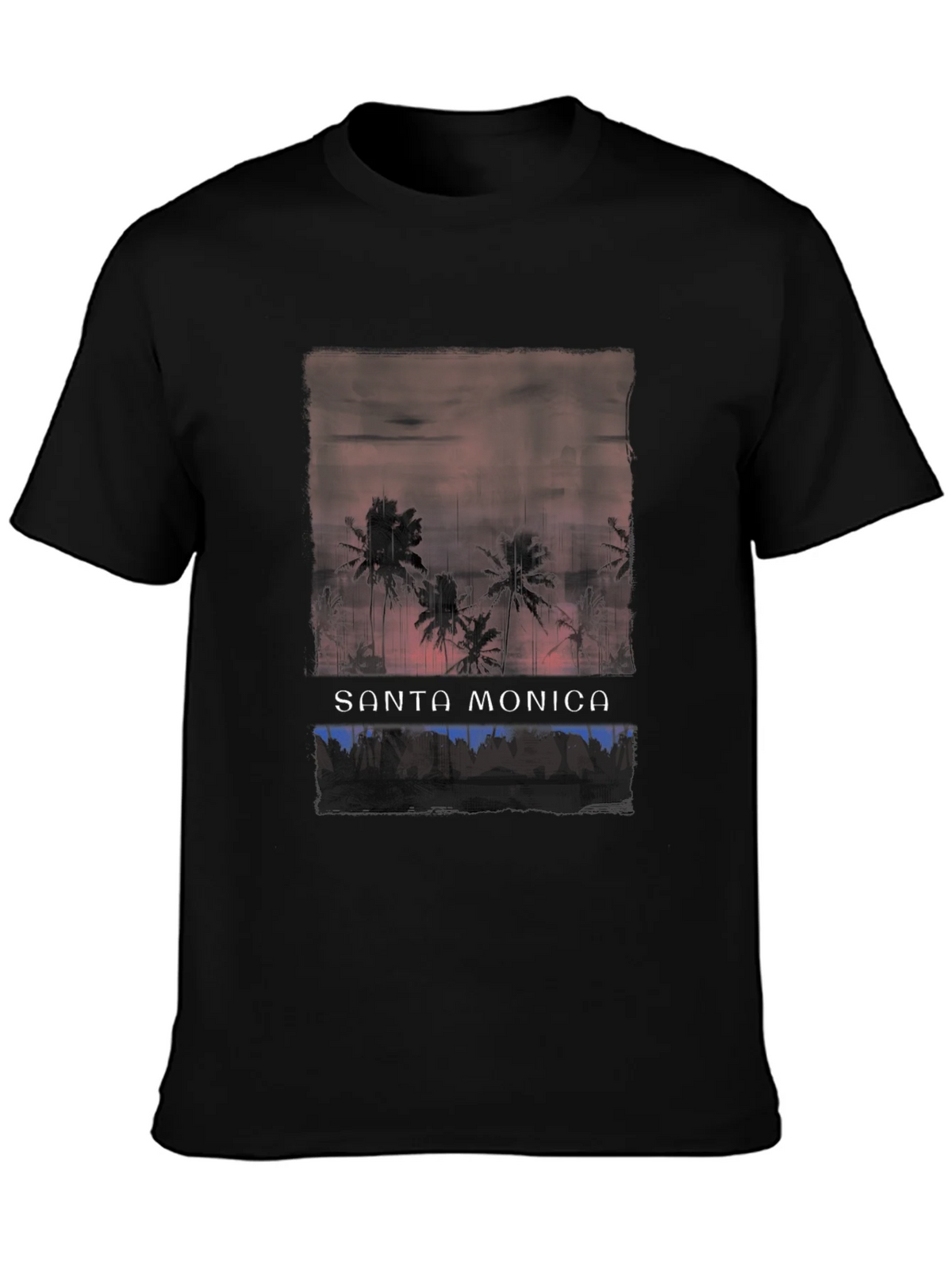 Santa Monica Palm Tree Graphic Tee product image 3