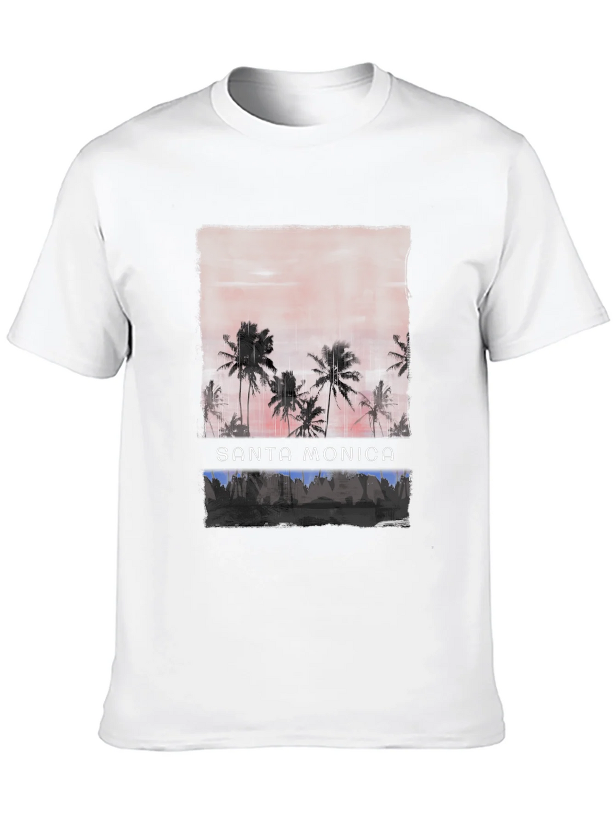Santa Monica Palm Tree Graphic Tee product image 9