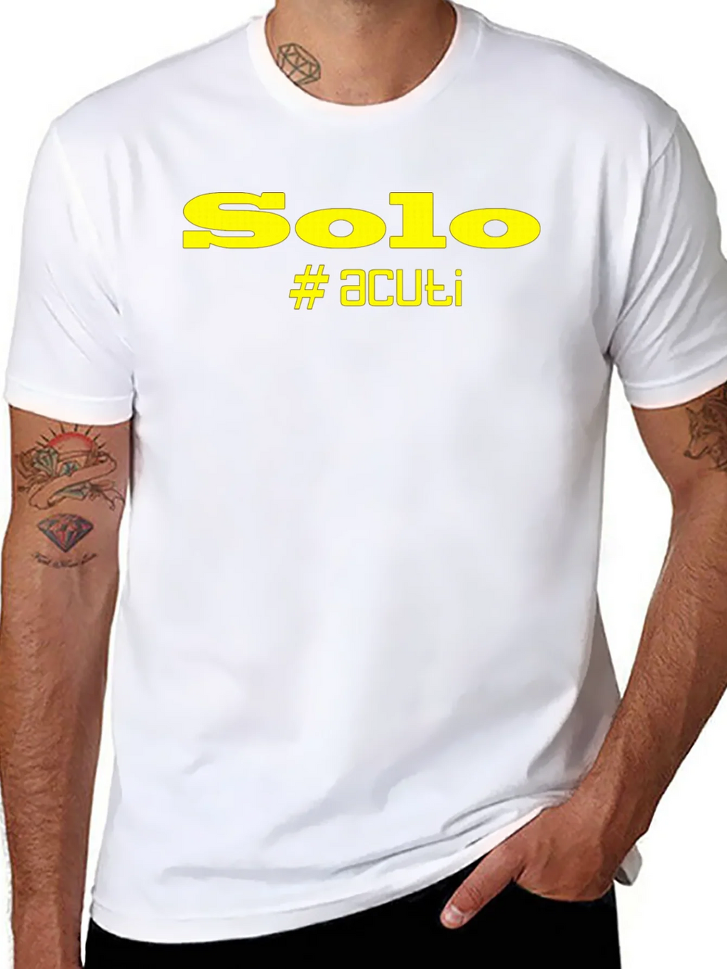 Solo #acuti Black Graphic T-Shirt product image 7