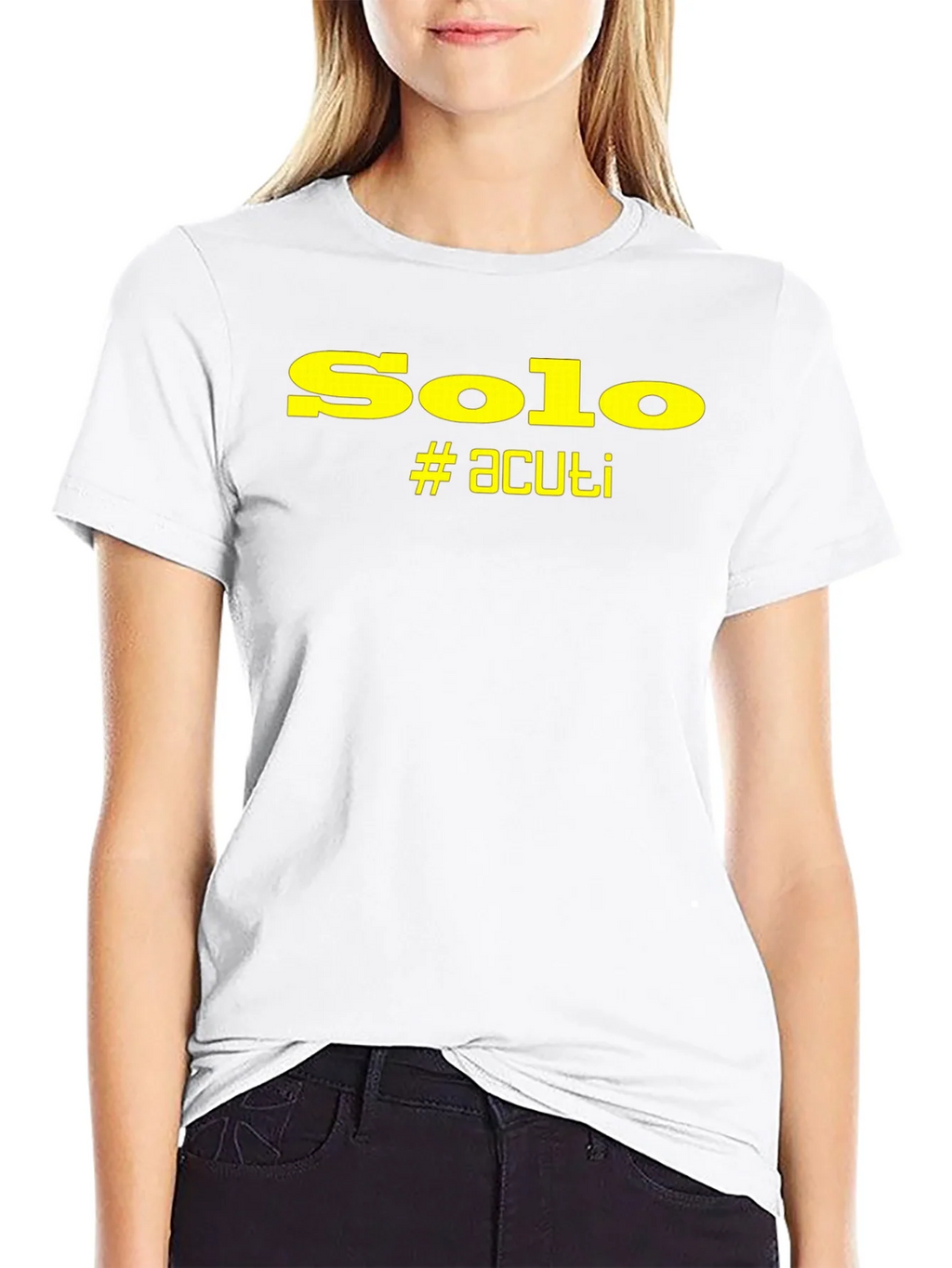 Solo #acuti Black Graphic T-Shirt product image 8