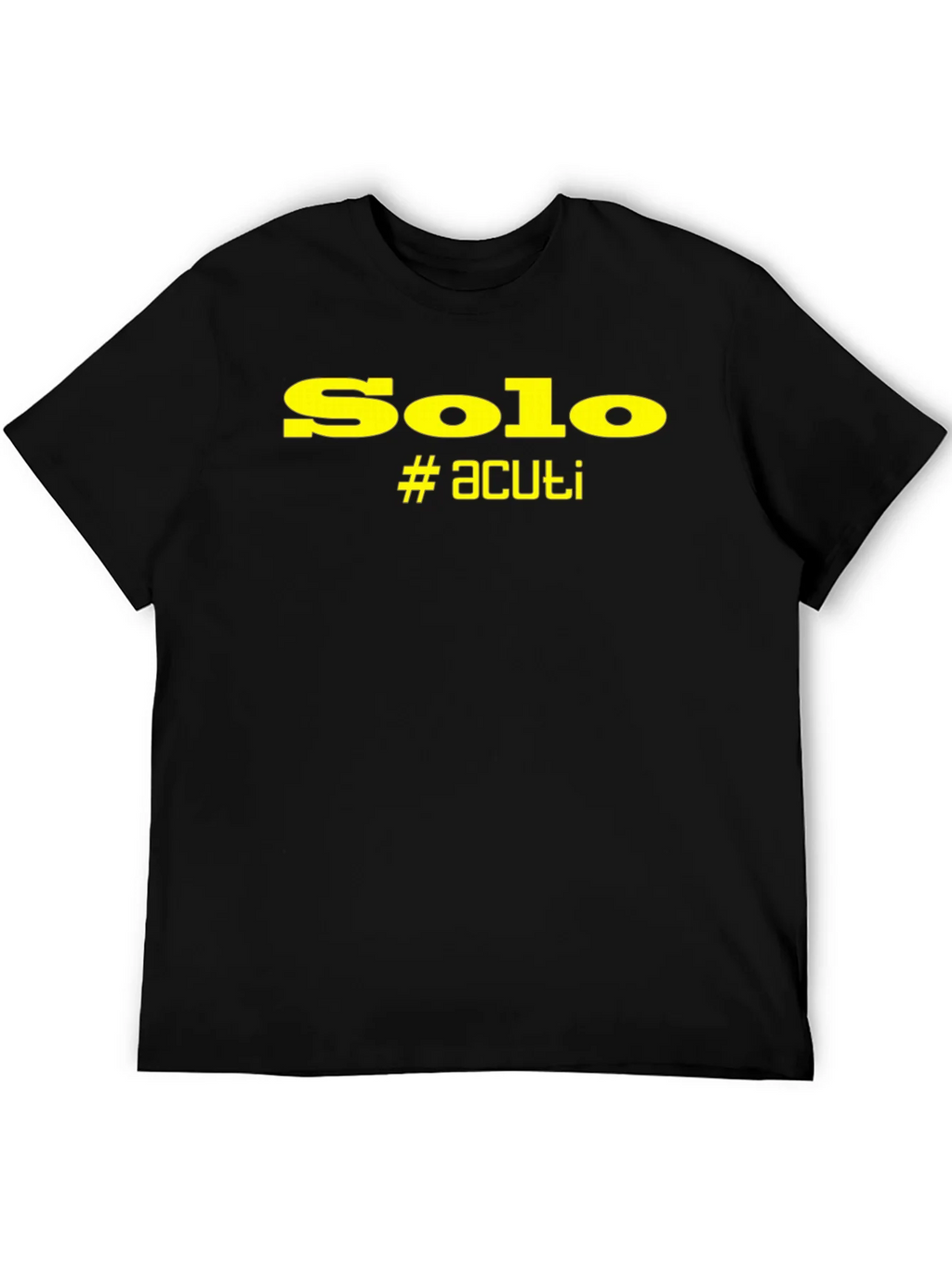 Solo #acuti Black Graphic T-Shirt product image 5