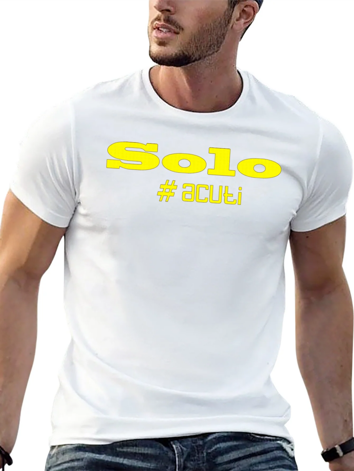 Solo #acuti Black Graphic T-Shirt product image 12