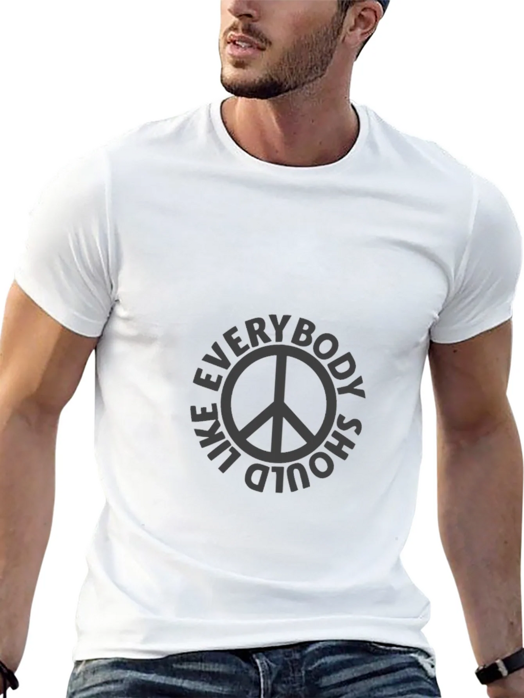 Everybody Should Like Peace T-Shirt product image 12