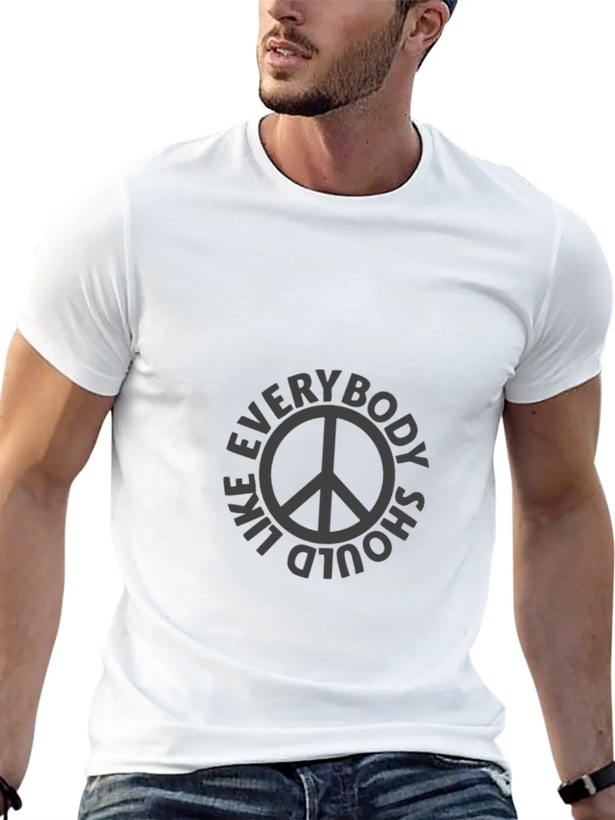 Everybody Should Like Peace T-Shirt product image 12