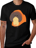 Orangutan Graphic T-Shirt - Black Crew Neck Tee product image 1