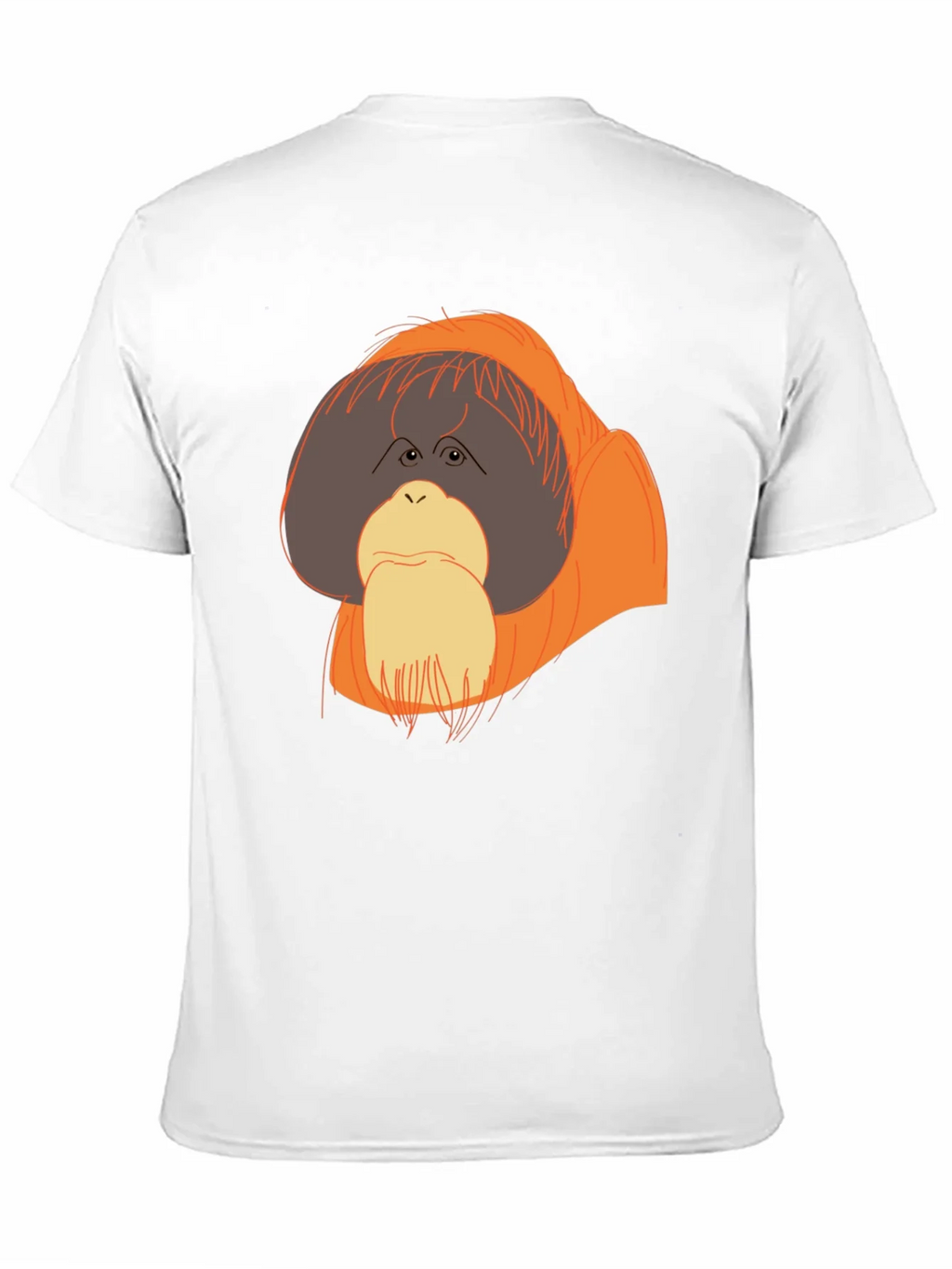 Orangutan Graphic T-Shirt - Black Crew Neck Tee product image 10