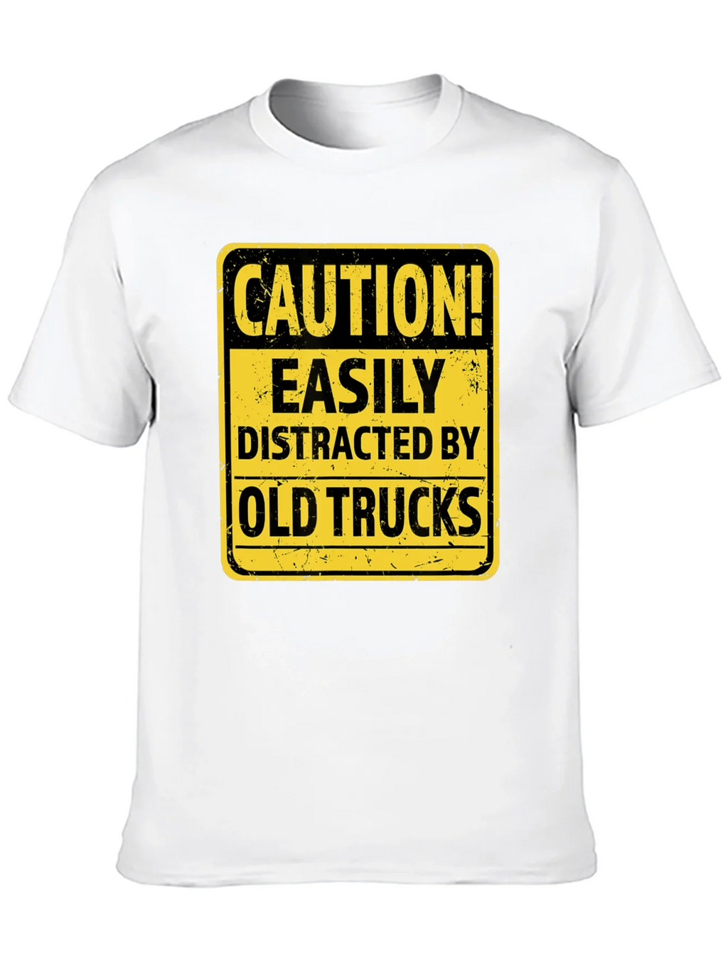 Caution Easily Distracted by Old Trucks T-Shirt product image 9
