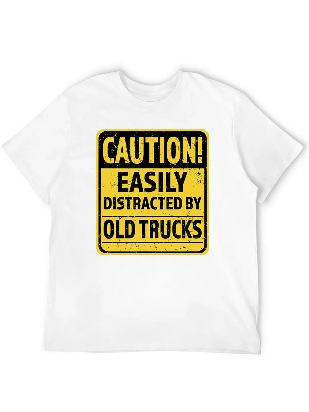 Caution Easily Distracted by Old Trucks T-Shirt product image 11