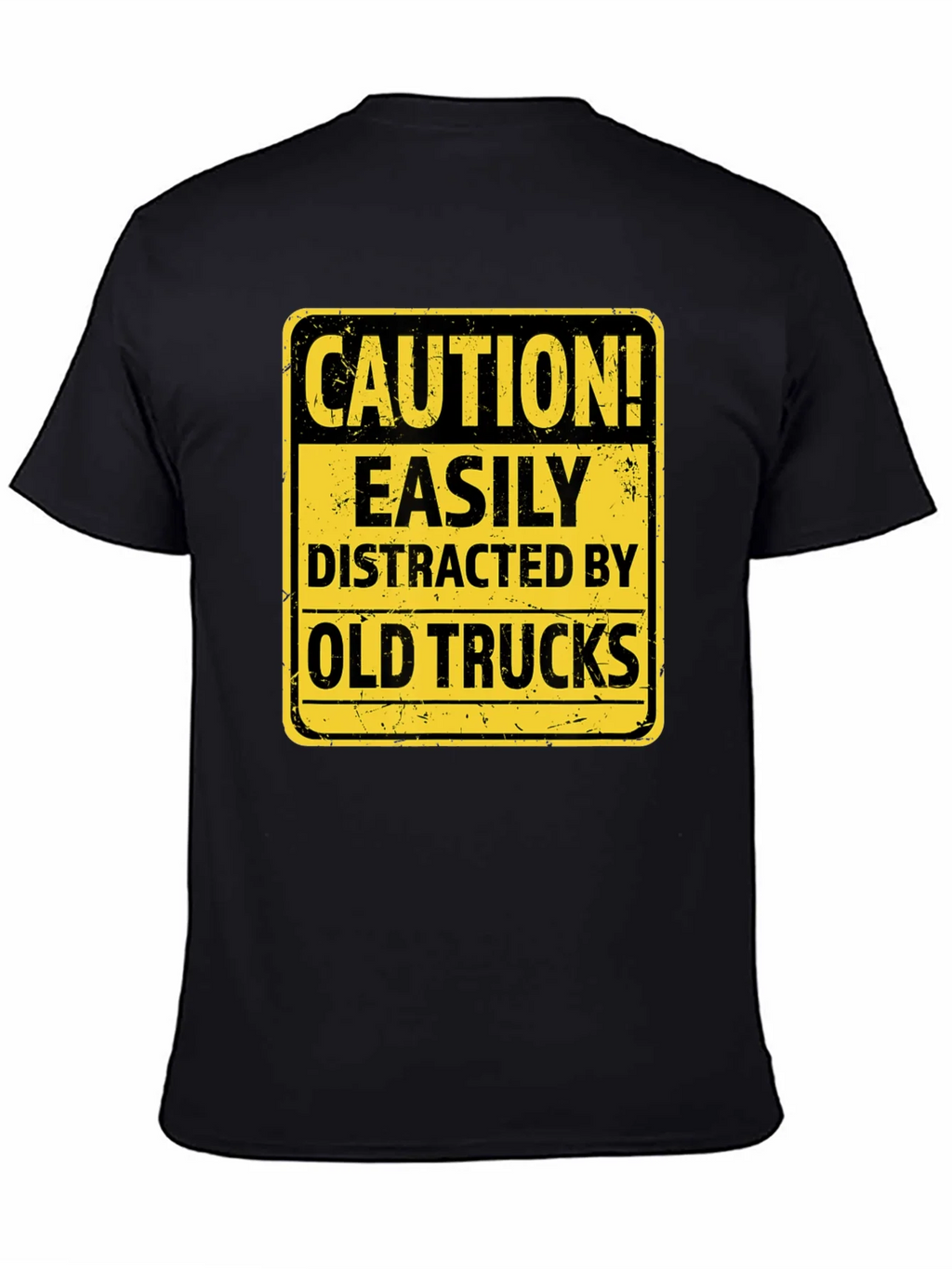 Caution Easily Distracted by Old Trucks T-Shirt product image 4