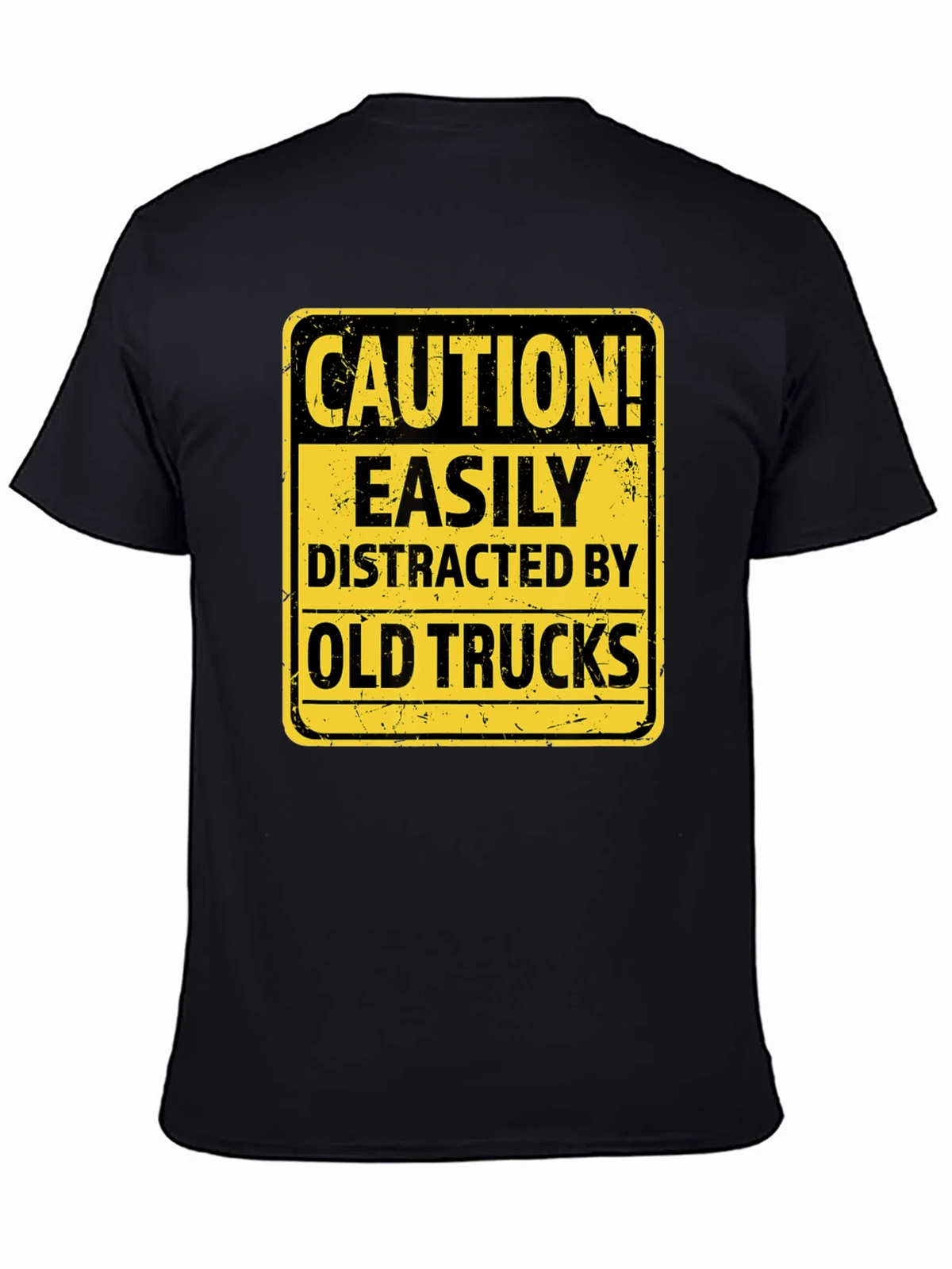Caution Easily Distracted by Old Trucks T-Shirt product image 4