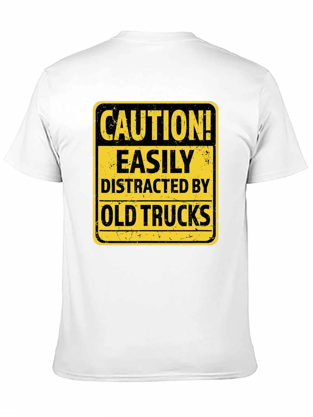 Caution Easily Distracted by Old Trucks T-Shirt product image 10