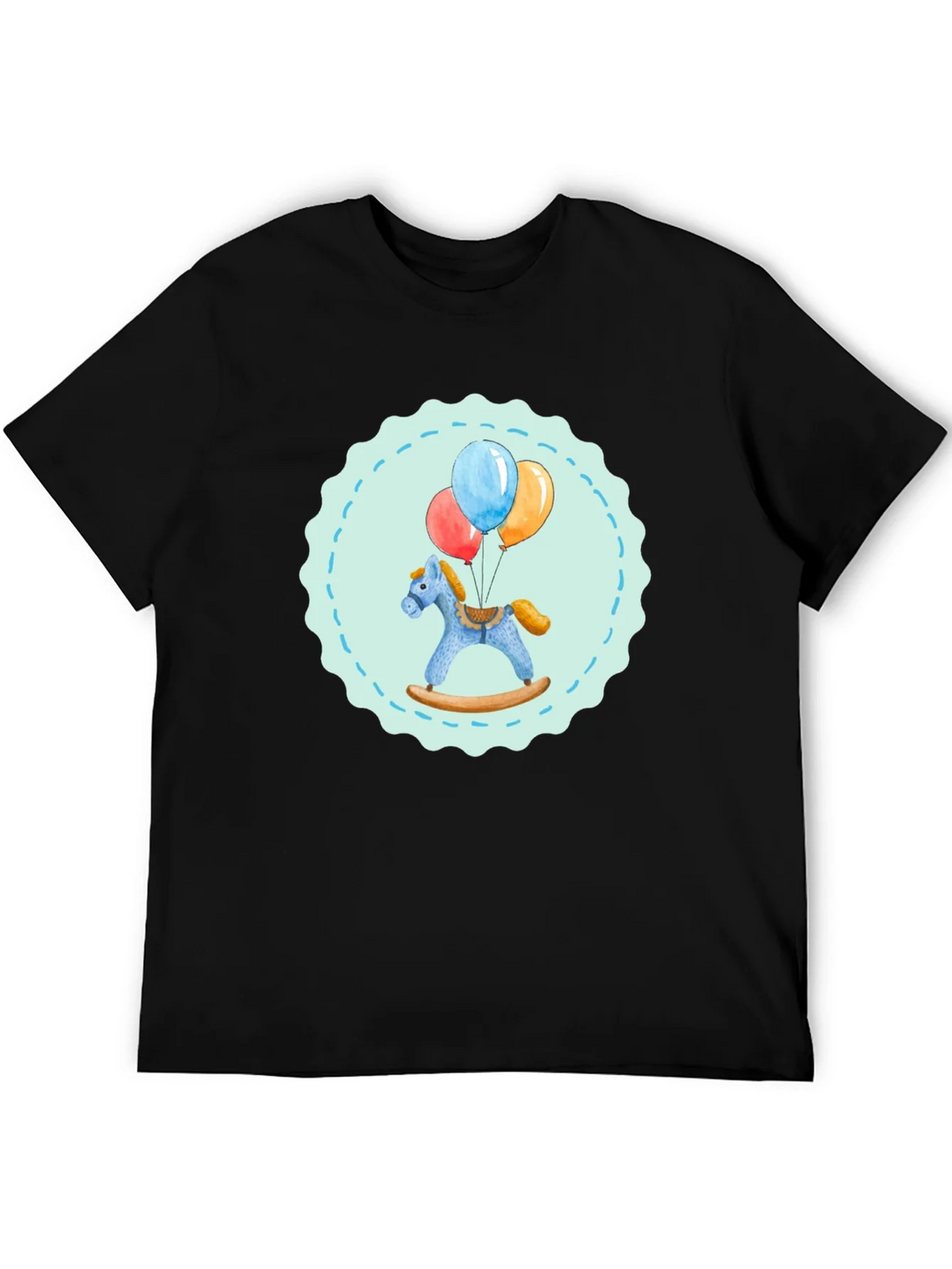 Toy Horse and Balloons Graphic Tee product image 5