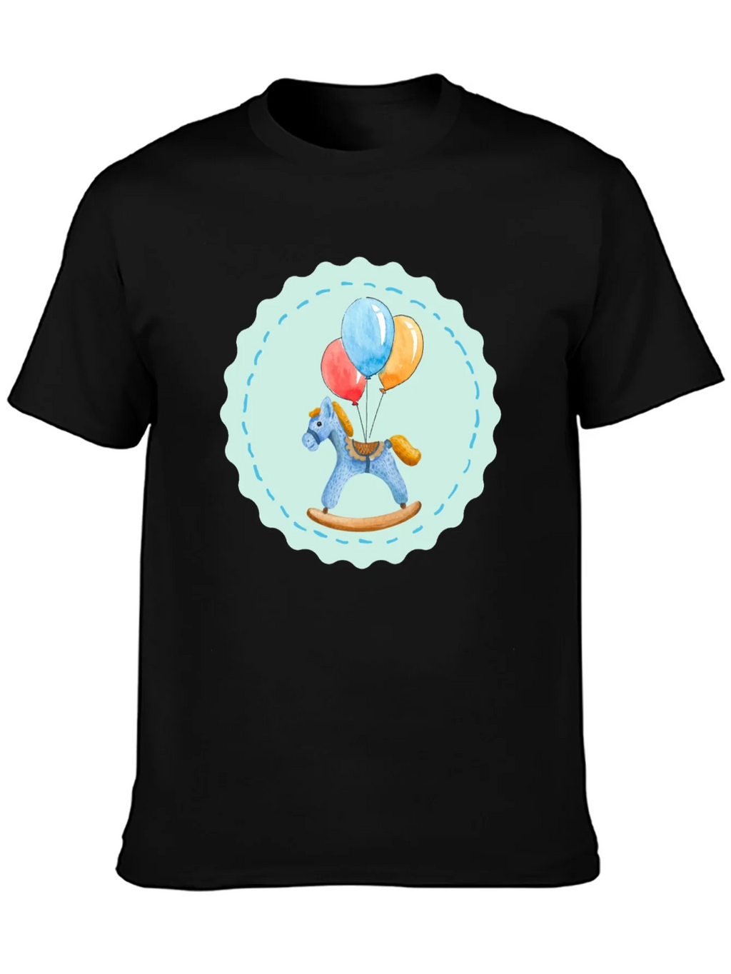 Toy Horse and Balloons Graphic Tee product image 3