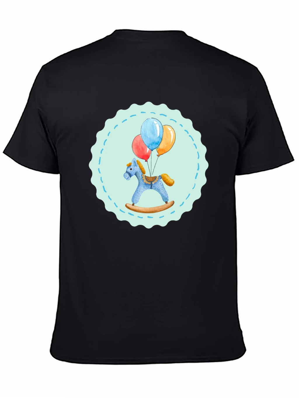 Toy Horse and Balloons Graphic Tee product image 4