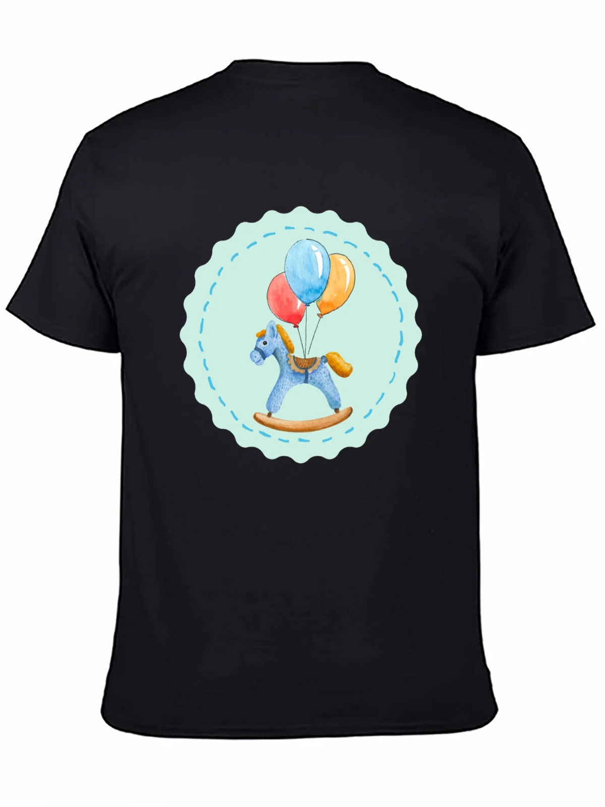 Toy Horse and Balloons Graphic Tee product image 4