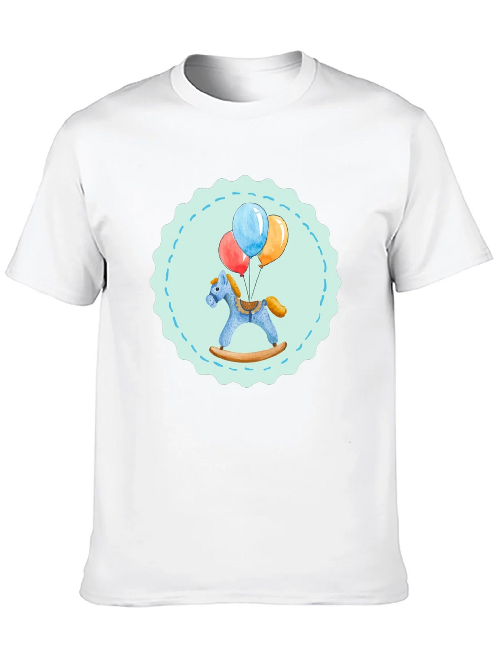 Toy Horse and Balloons Graphic Tee product image 9