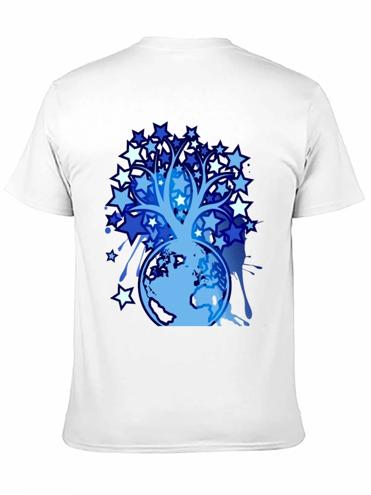 Star Tree Globe Graphic T-Shirt product image 10