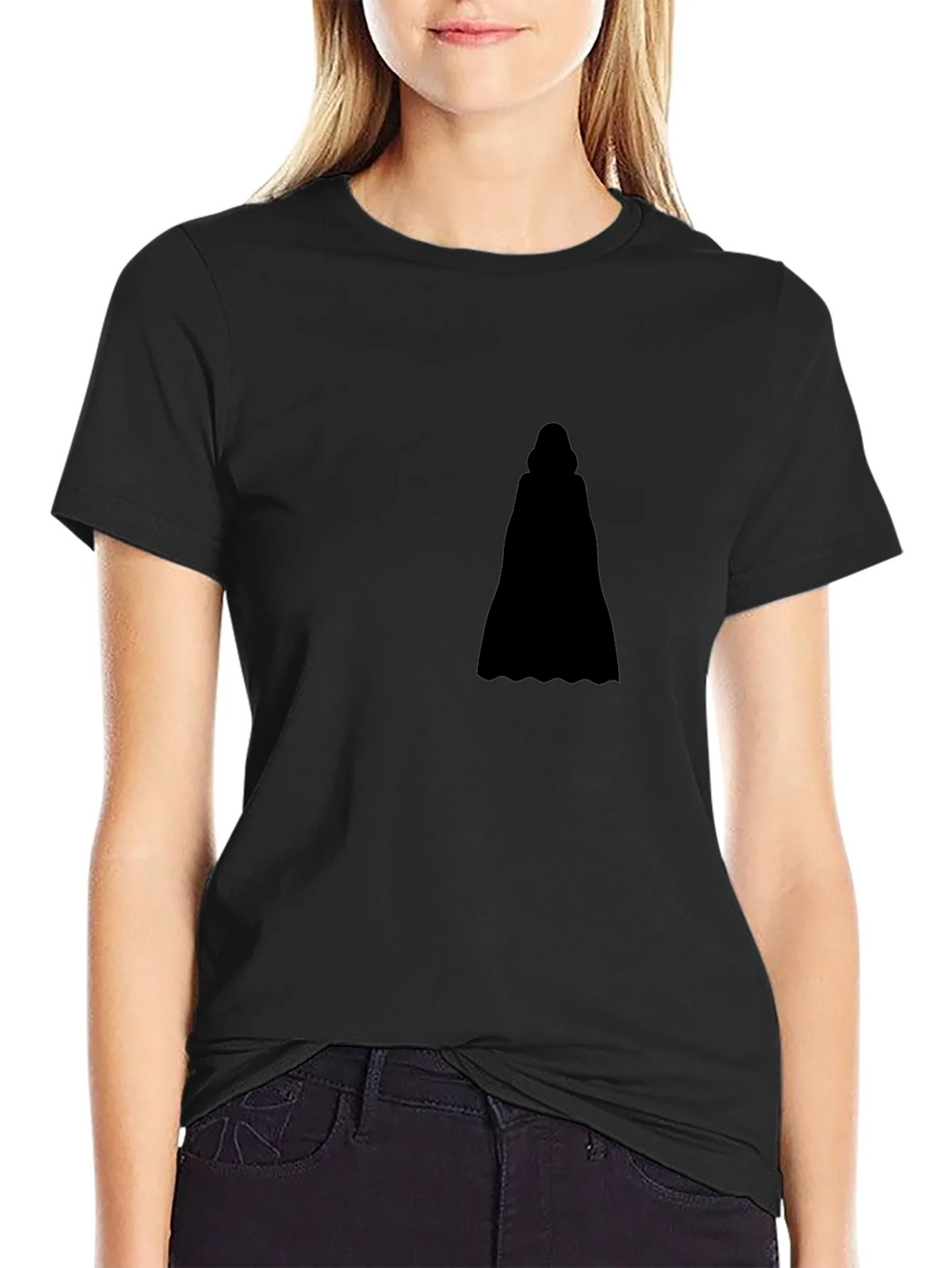 Silhouette Graphic Black Tee product image 2