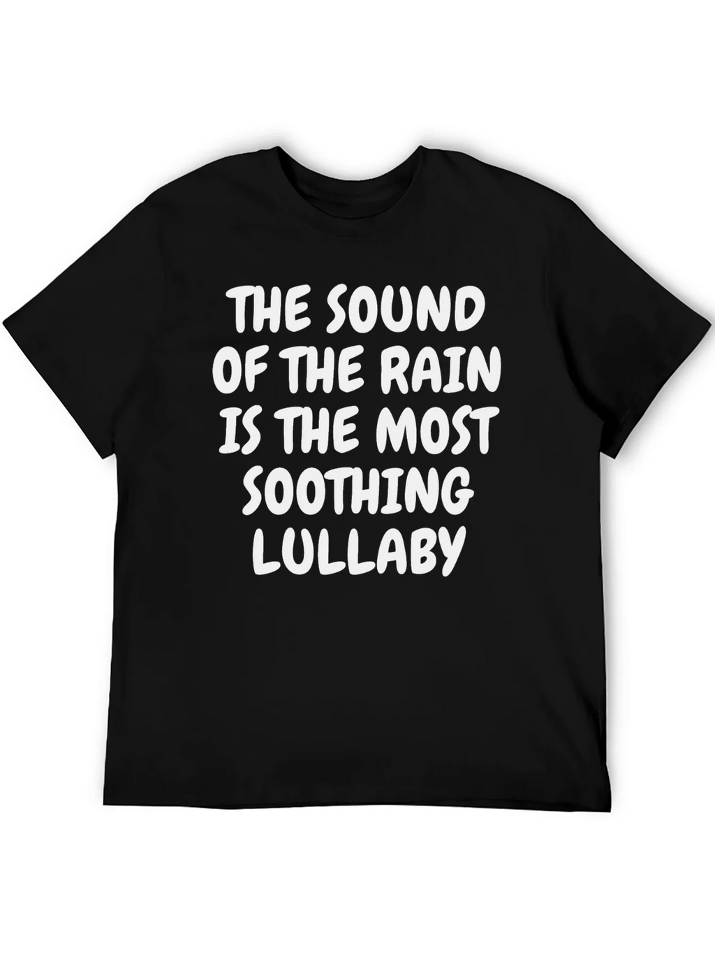 Rain Lullaby Graphic Tee - Soothing Sounds T-Shirt product image 5