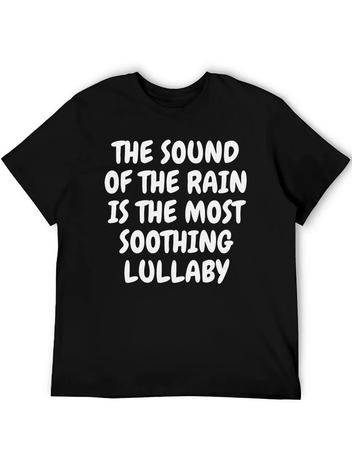 Rain Lullaby Graphic Tee - Soothing Sounds T-Shirt product image 5