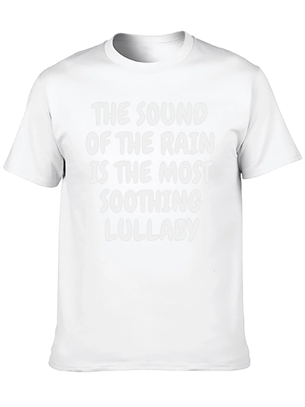 Rain Lullaby Graphic Tee - Soothing Sounds T-Shirt product image 9