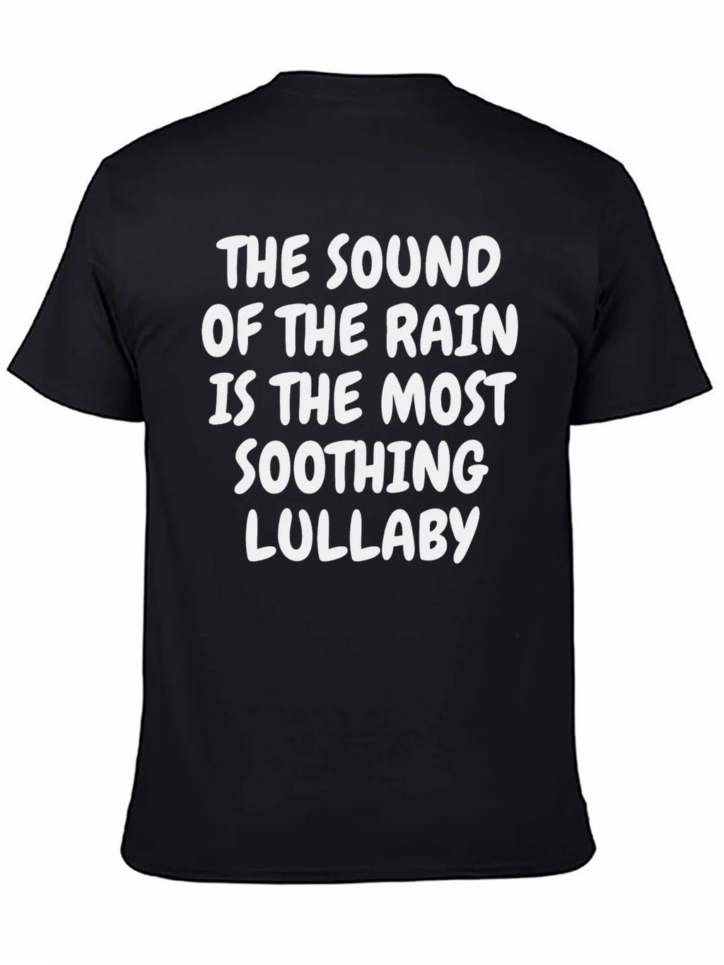 Rain Lullaby Graphic Tee - Soothing Sounds T-Shirt product image 4