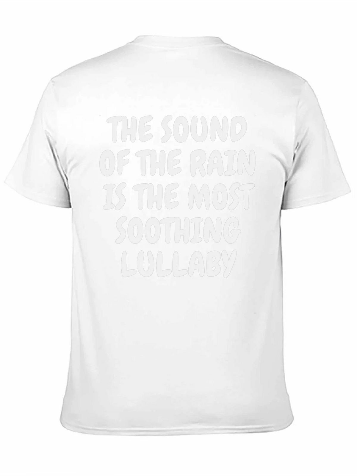 Rain Lullaby Graphic Tee - Soothing Sounds T-Shirt product image 10