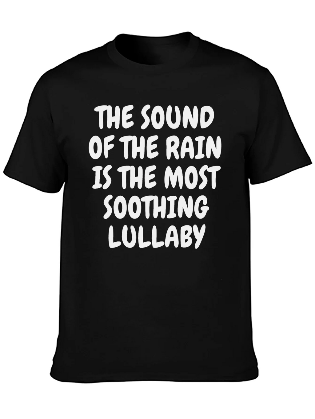 Rain Lullaby Graphic Tee - Soothing Sounds T-Shirt product image 3