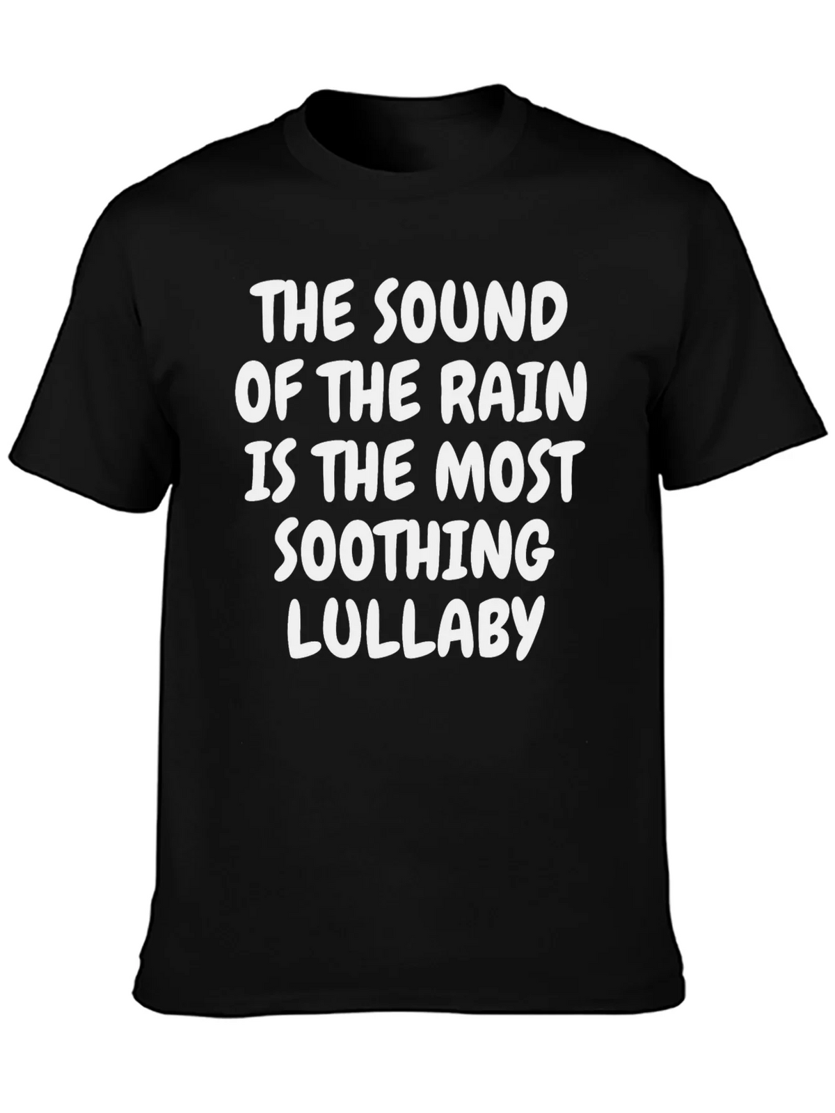 Rain Lullaby Graphic Tee - Soothing Sounds T-Shirt product image 3