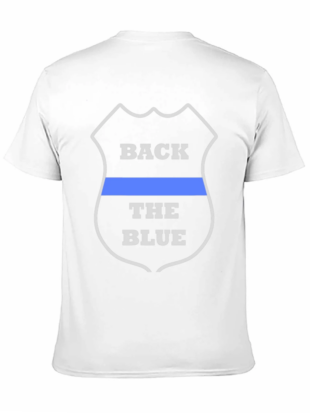 Back the Blue T-Shirt - Law Enforcement Support product image 10