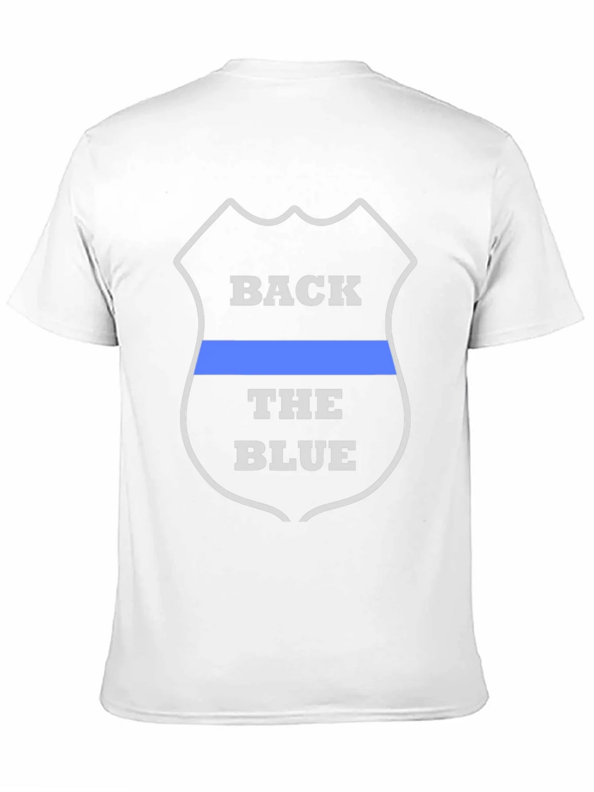 Back the Blue T-Shirt - Law Enforcement Support product image 10