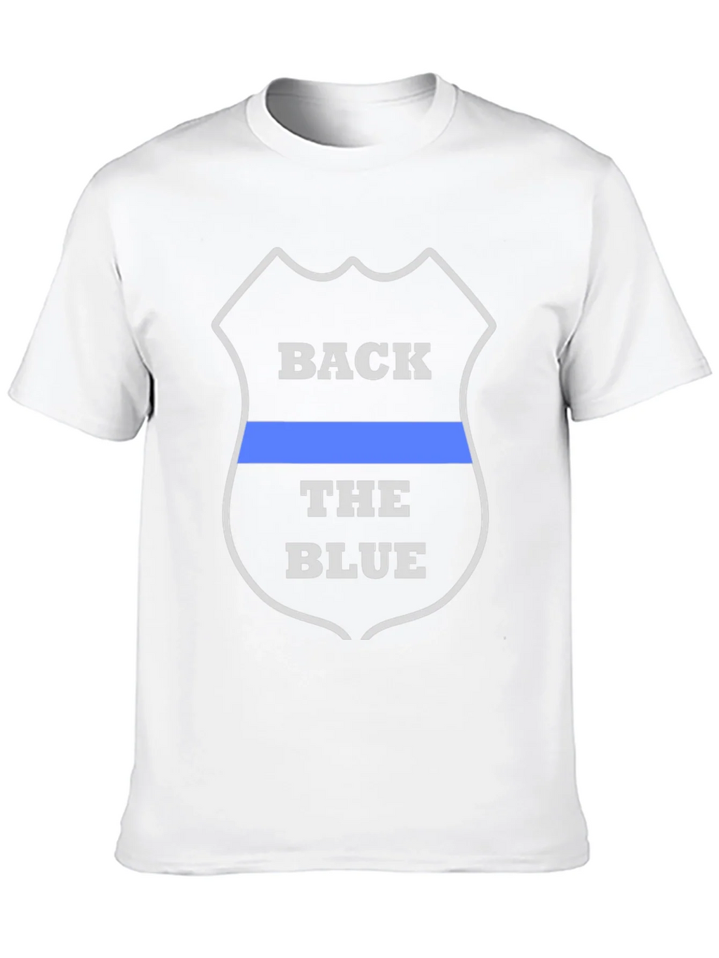 Back the Blue T-Shirt - Law Enforcement Support product image 9