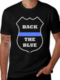 Back the Blue T-Shirt - Law Enforcement Support product image 1