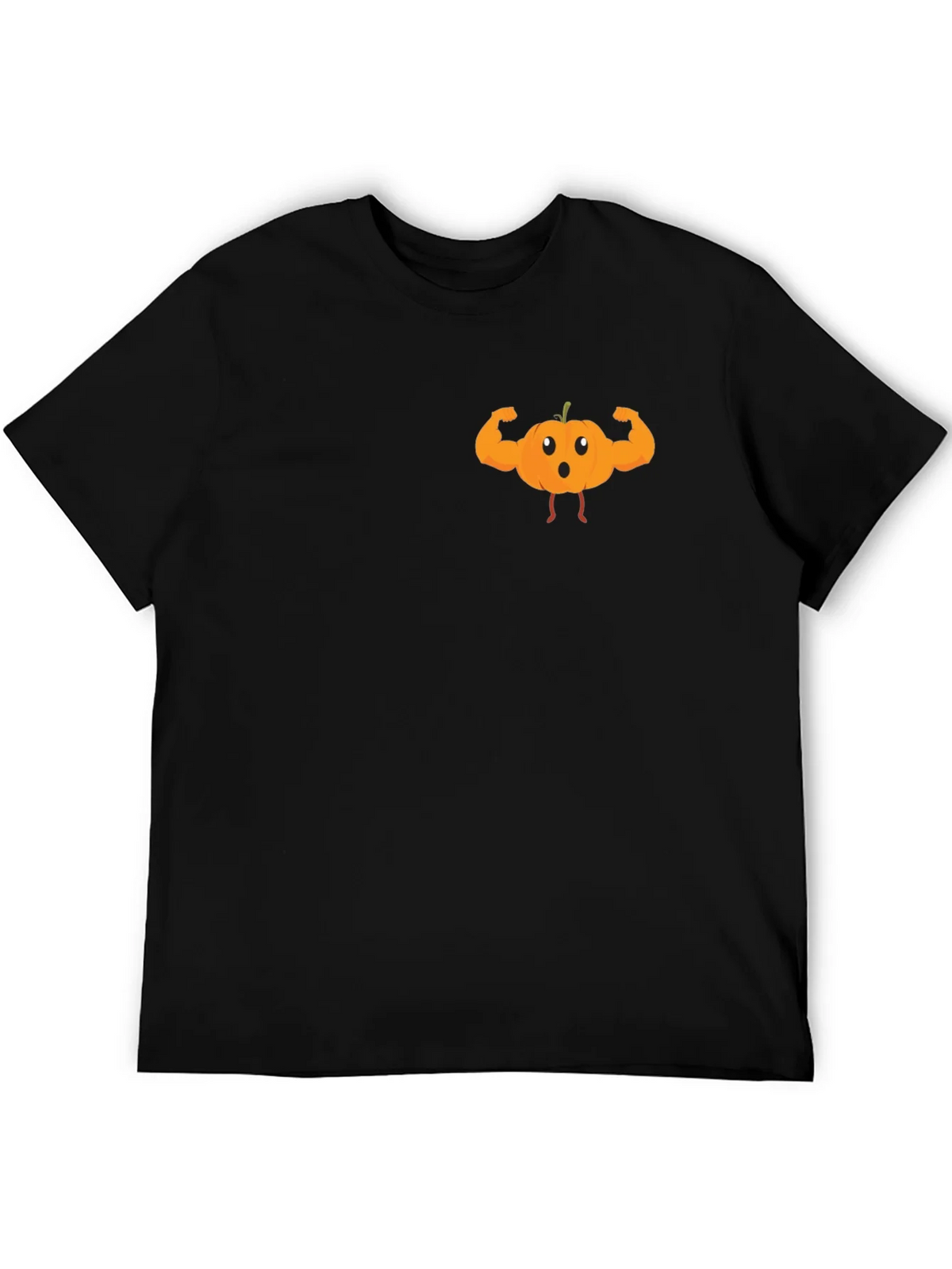 Funny Muscle Pumpkin T-Shirt - Halloween Apparel product image 5