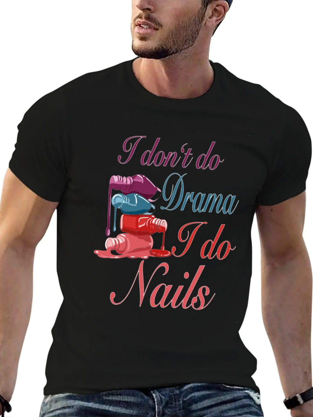 Nail Technician T-Shirt - Drama Free Zone product image 6