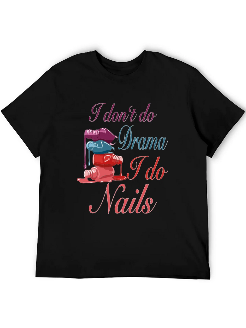 Nail Technician T-Shirt - Drama Free Zone product image 5