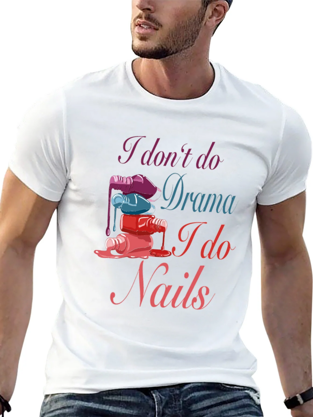 Nail Technician T-Shirt - Drama Free Zone product image 12