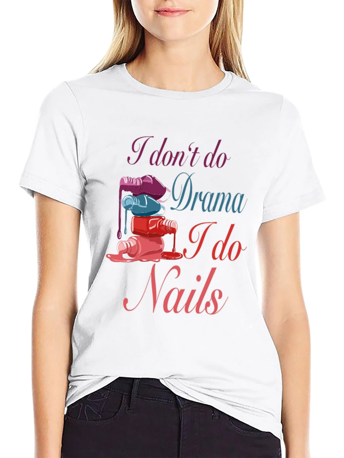 Nail Technician T-Shirt - Drama Free Zone product image 8