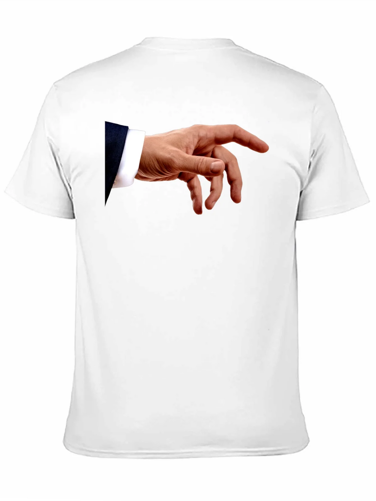 Michelangelos Creation of Adam Hand Graphic T-Shirt product image 10