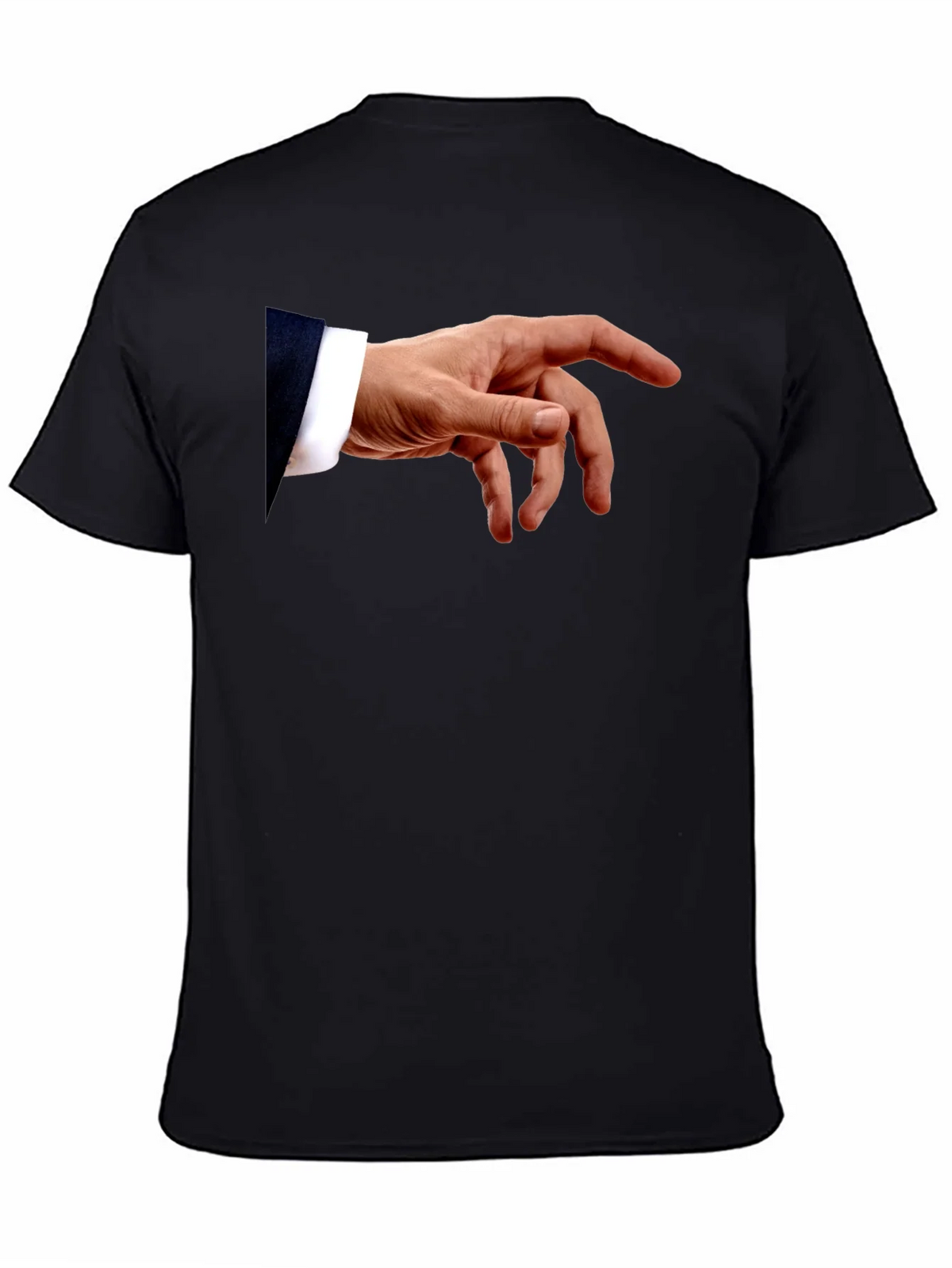 Michelangelos Creation of Adam Hand Graphic T-Shirt product image 4