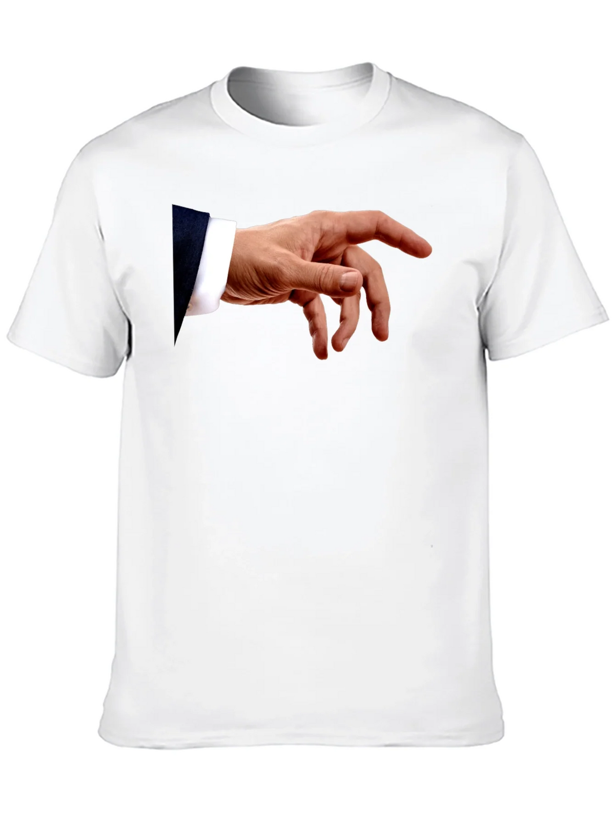 Michelangelos Creation of Adam Hand Graphic T-Shirt product image 9