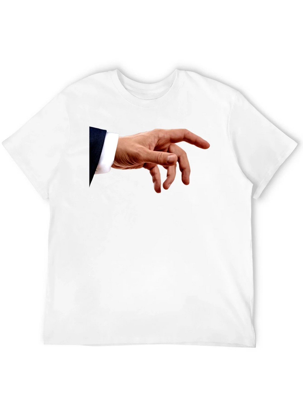 Michelangelos Creation of Adam Hand Graphic T-Shirt product image 11
